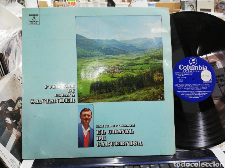Discos de vinilo: Manuel Guti&eacute;rrez el chaval de cabuerniga lp 1973 /2 - Foto 1