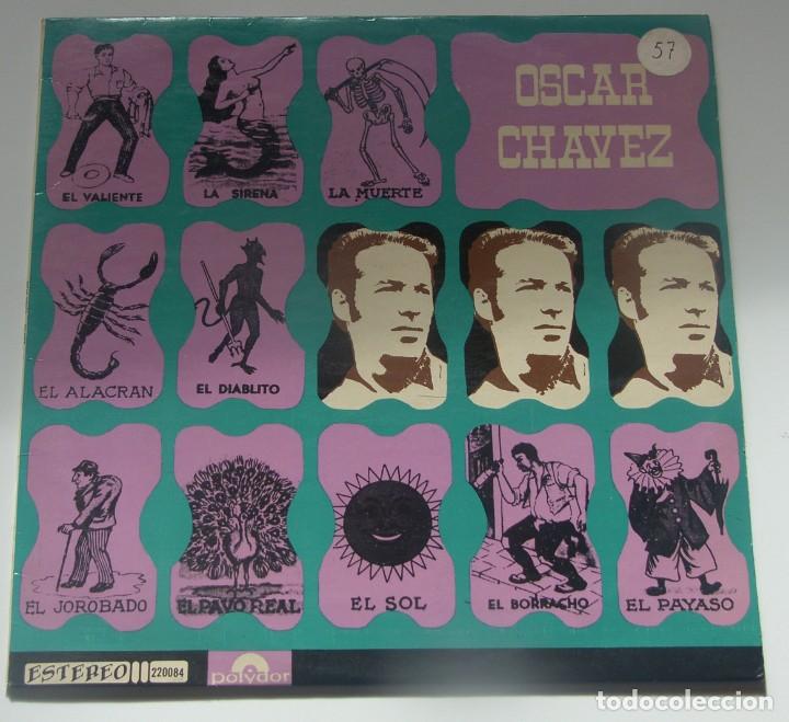 Discos de vinilo: OSCAR CHAVEZ - POLYDOR - MEXICO - Foto 1