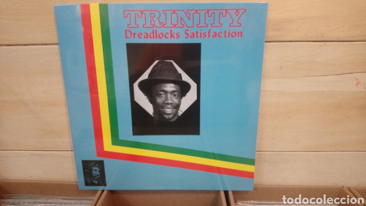 Discos de vinilo: Trinity &nbsp;&lrm;&ndash;&nbsp;Dreadlocks Satisfaction . LP vinilo precintado. Roots Reggae - Foto 1