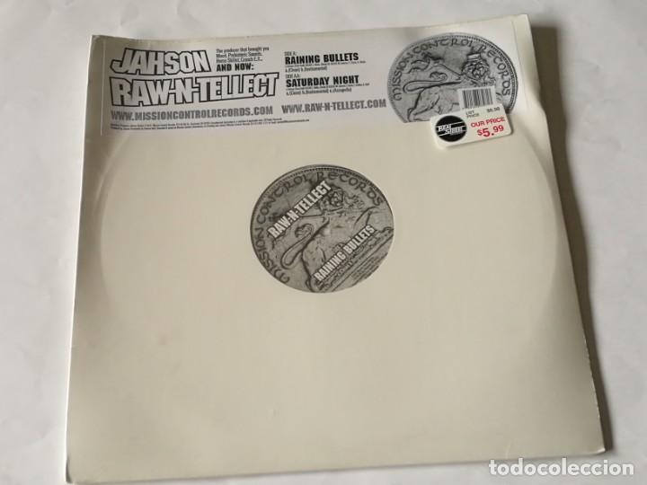 Discos de vinilo: Raw-N-Tellect - Raining Bullets / Saturday Night - Foto 1