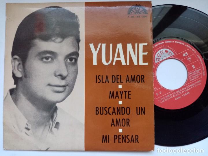 Discos de vinilo: YUANE - isla de amor - EP PROMOCIONAL 1973 - BERTA - Foto 1