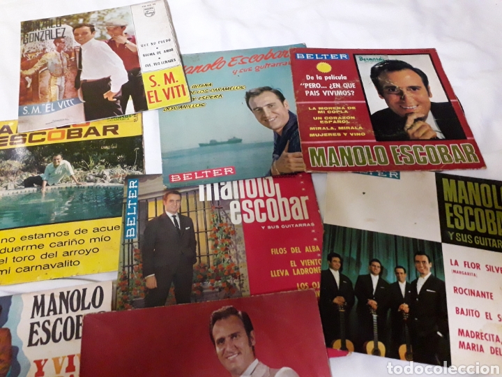 Discos de vinilo: Single Manolo Escobar - Foto 1