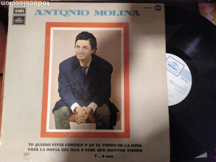 lp vinilo. antonio molina. 1962. - Compra venta en todocoleccion