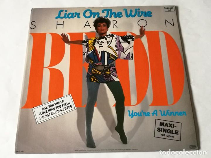 Discos de vinilo: Sharon Redd - Liar On The Wire- 1984 - Foto 2