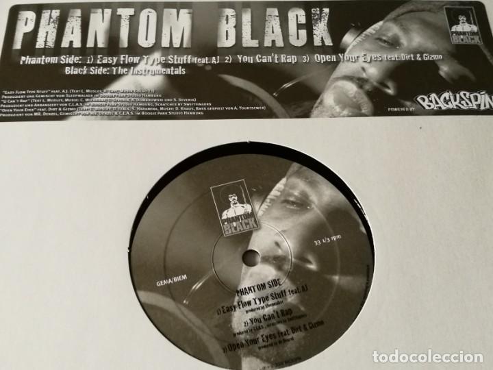 Discos de vinilo: Phantom Black - Easy Flow Type Stuff / You Can&acute;t Rap / Open Your Eyes - 2000 - Foto 1