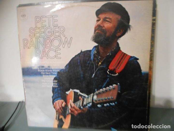 Discos de vinilo: PETE SEEGER RAINBOW RACE - Foto 1