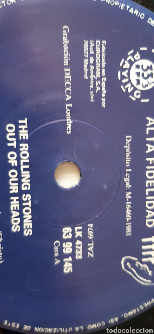 Discos de vinilo: Disco vinilo LP ROLLING STONES - Foto 3