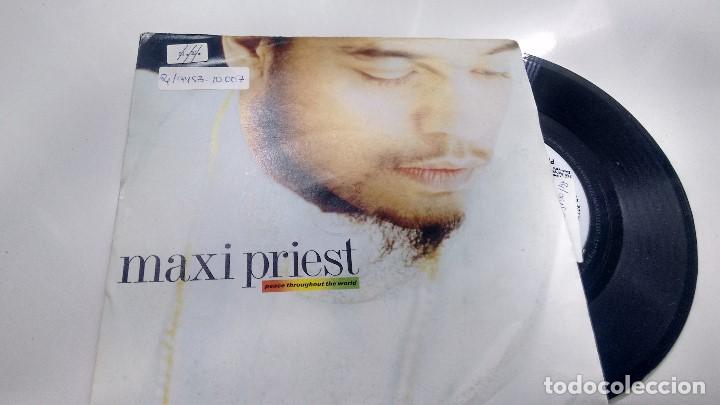Discos de vinilo: SINGLE ( VINILO) DE  MAXI PRIEST A&Ntilde;OS 90 - Foto 1