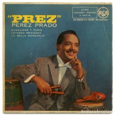 Discos de vinilo: PEREZ PRADO Y SU ORQUESTA– PREZ - EP SPAIN 1958