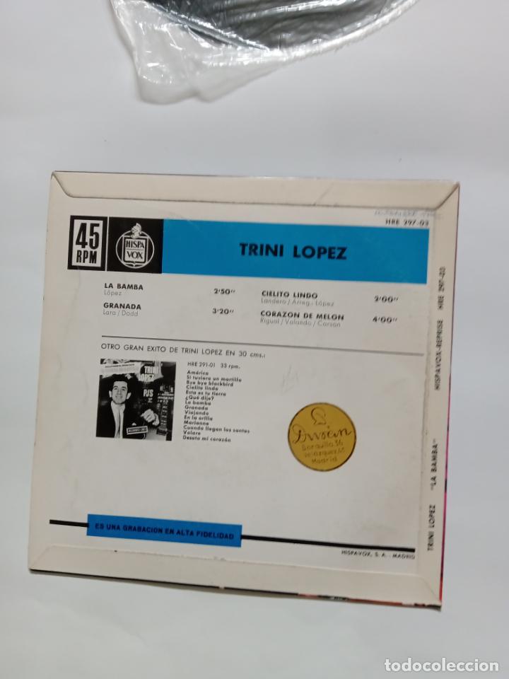 Discos de vinilo: DISCO TRINI L&Oacute;PEZ UNICO - Foto 4