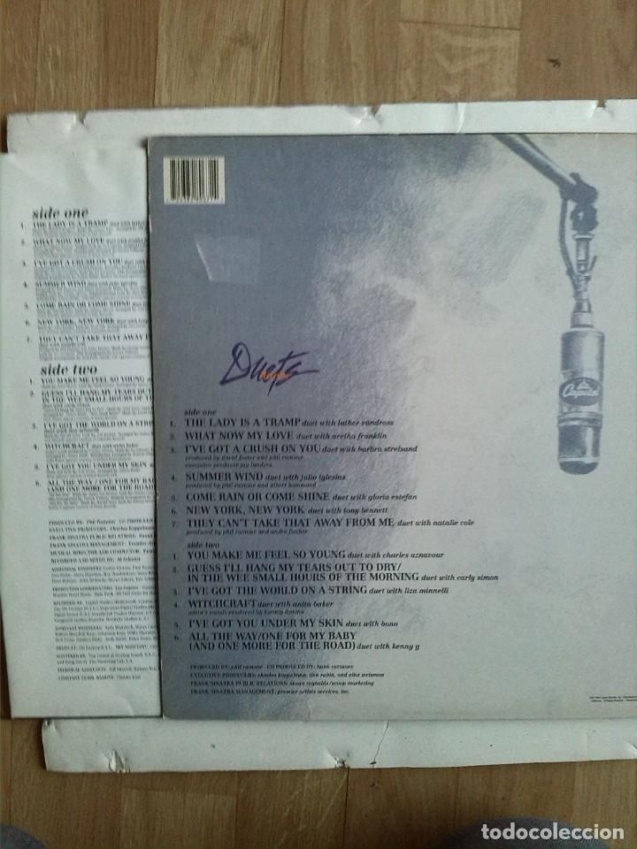 Discos de vinilo: FRANK SINATRA - DUETS - Foto 2