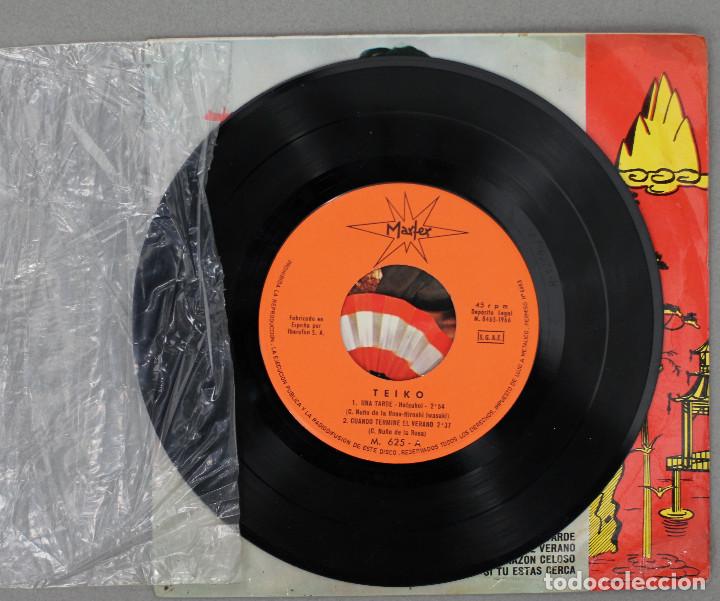 Discos de vinilo: TEIKO//UNA TARDE+3// EP//1966//MARFER - Foto 2