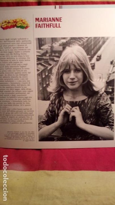 Discos de vinilo: MARIANNE FAITHFULL - SUPER STAR . - Foto 4