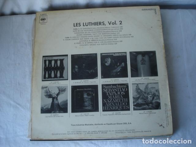 Discos de vinilo: Les Luthiers    Vol. 2 - Foto 2
