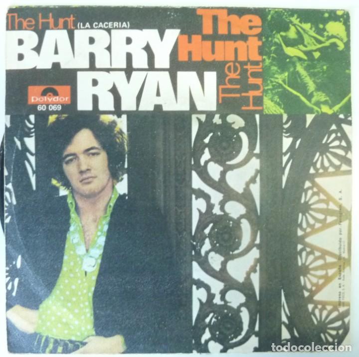 Discos de vinilo: BARRY RYAN // THE HUNT // 1969 // SINGLE - Foto 2
