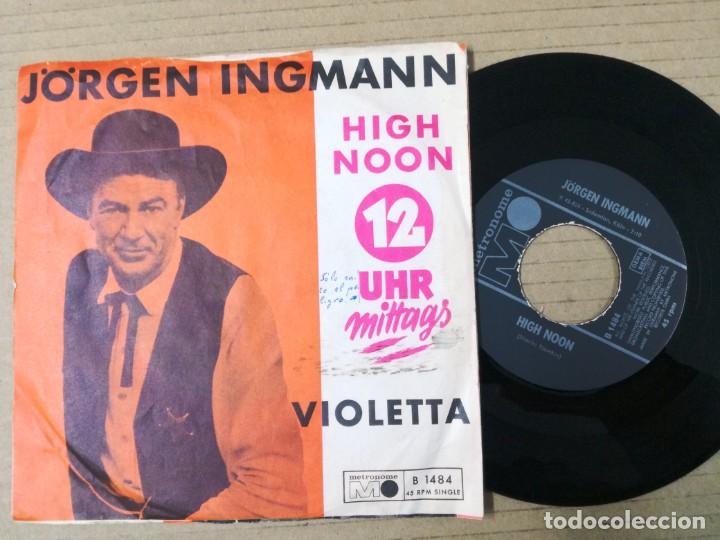 Discos de vinilo: JORGEN INGMANN .VIOLETA.HIGH NOON - Foto 1