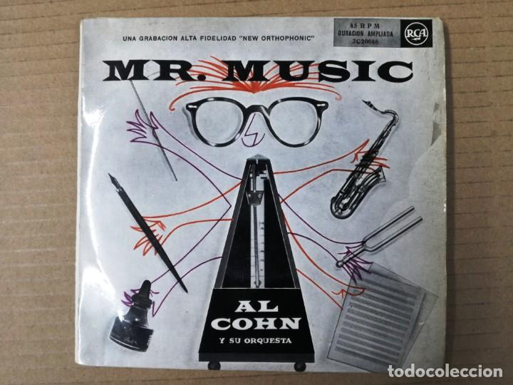 Discos de vinilo: MR MUSIC AL COHN 3 SINGLES 1955 - Foto 2