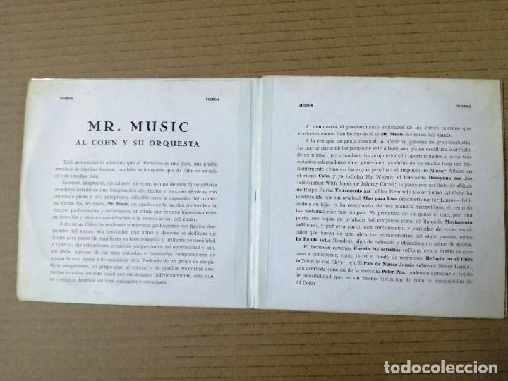 Discos de vinilo: MR MUSIC AL COHN 3 SINGLES 1955 - Foto 3