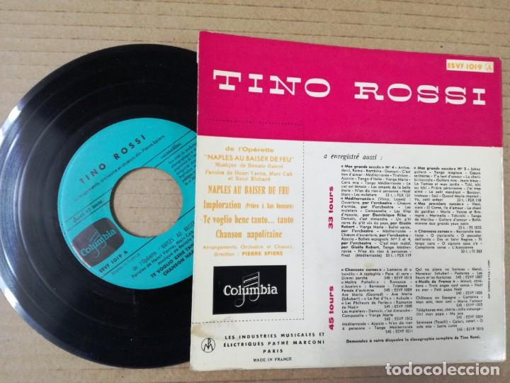 Discos de vinilo: TINO ROSSI SINGLES 19 - Foto 2