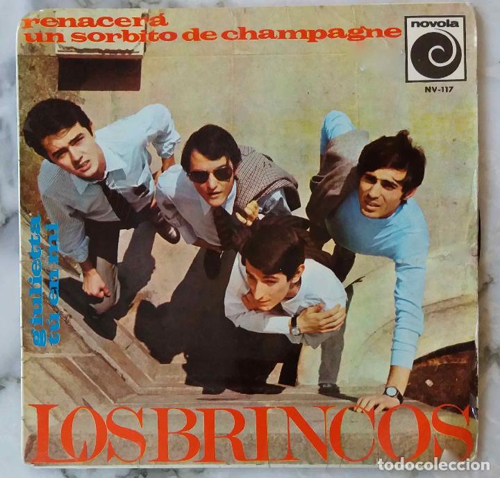 Discos de vinilo: LOS BRINCOS, RENACER&Aacute; + 3 TEMAS. EP - Foto 1