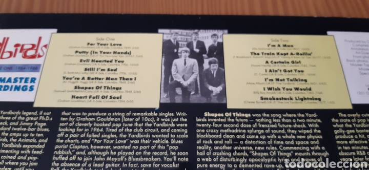 Discos de vinilo: Disco vinilo LP THE YARDBIRDS - Foto 3