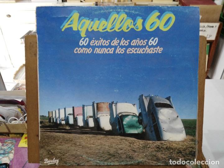Discos de vinilo: Aquellos 60 (Recopilatorios) - B. Gaudio, E. Grant, Lennon-Mac Cartney... - LP. Sello Barclay 1981