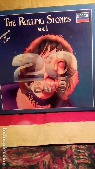 Discos de vinilo: THE ROLLING STONES - 20 YEARS - Vol.1 . - Foto 1