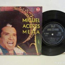Discos de vinilo: MIGUEL ACEVES MEJIA - CHIQUITITA +3 - EP COMPACT DOUBLE 33 RARO - 1961 - VG+/VG. Lote 194008628