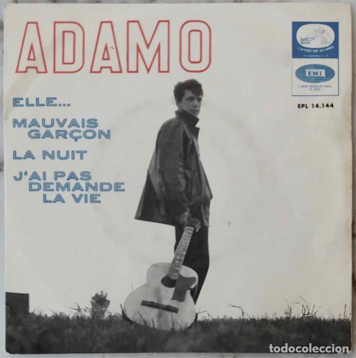 Discos de vinilo: ADAMO, ELLE... EP ESPA&Ntilde;A - Foto 1