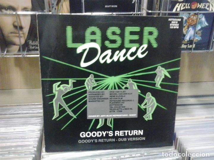 Discos de vinilo: Laserdance. Goodys Return. Hotsound Records &lrm;1984, ref. HS 84618 - Foto 2