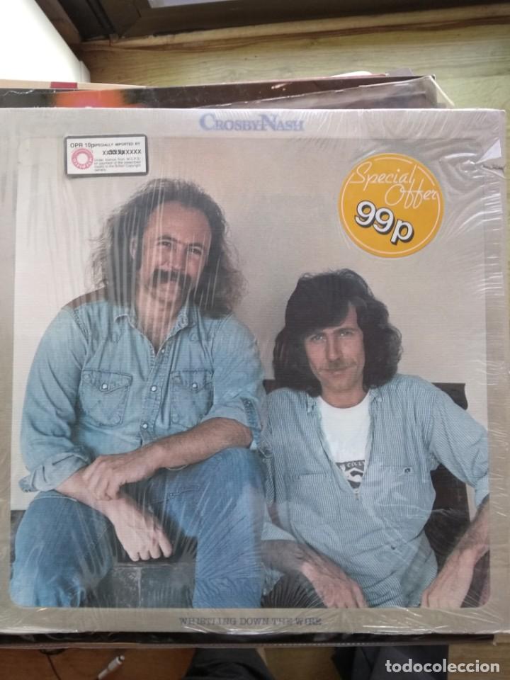 Discos de vinilo: Crosby-Nash - Whistling down the wire - Foto 1