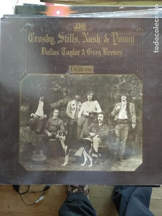 Discos de vinilo: Crosby, Stills, Nash & Young - D&eacute;j&agrave; Vu - Foto 1