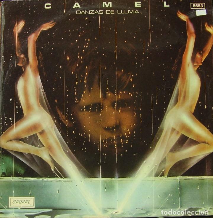 Discos de vinilo: CAMEL - DANZAS DE LLUVIA LP ARGENTINA + INSERT 1977 - Foto 1