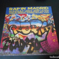 Dischi in vinile: LP RAP´IN MADRID. 1989. MCRANDY & DJ JONCO - SWEET - K-1000.... Lote 194144826