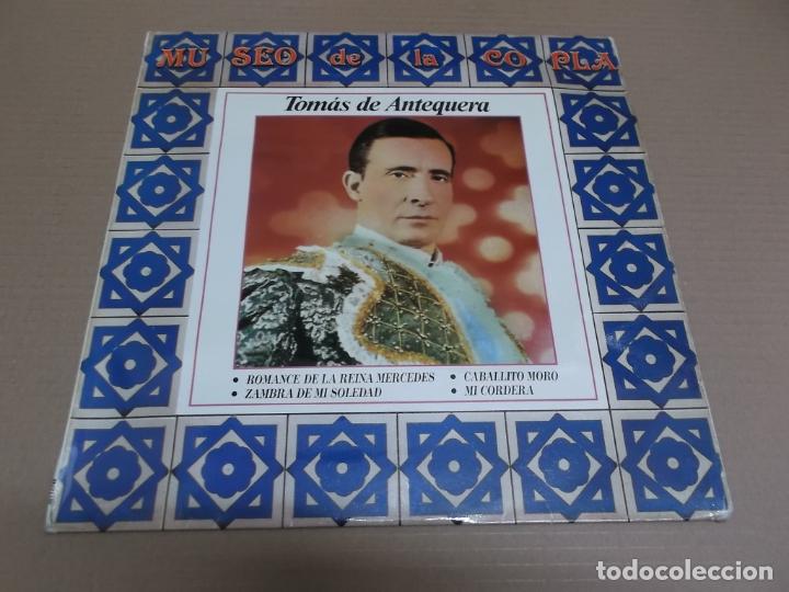 Discos de vinilo: TOMAS DE ANTEQUERA (LP) MUSEO DE LA COPLA A&Ntilde;O &ndash; 1988 - Foto 1