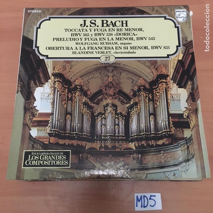Discos de vinilo: J. S Bach - Foto 1