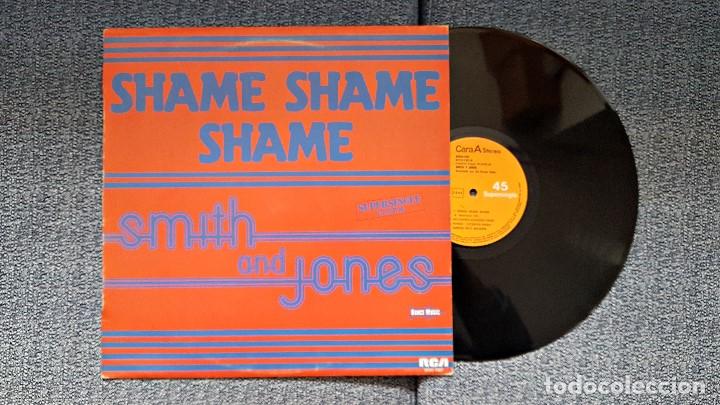 Discos de vinilo: Smith and Jones - Shame, shame, shame/Shame Parte 2 - Supersingle. Editado por RCA. año 1.982 - Foto 1 - 194157691