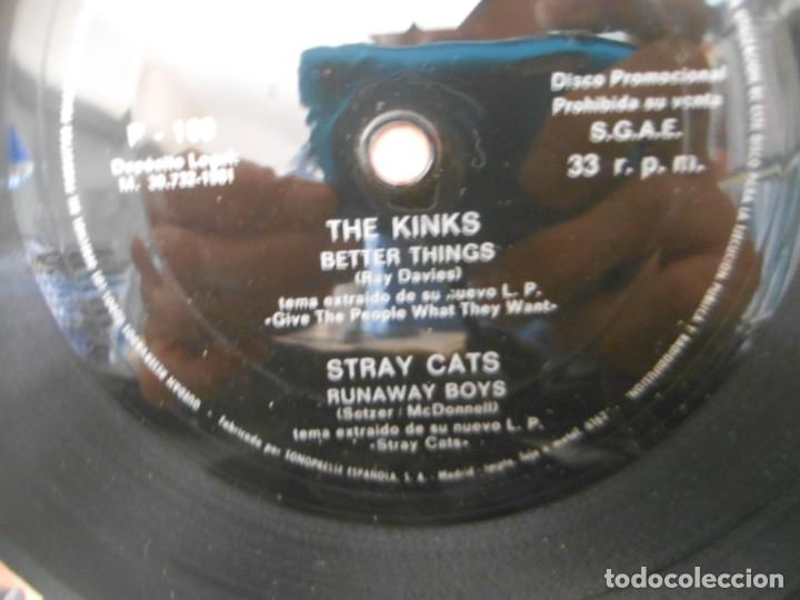 Discos de vinilo: THE KINKS - BETTER THINGS . STRAY CATS- RUNAWAY BOYS - Foto 1