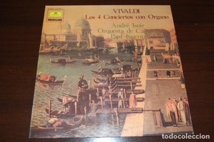 Discos de vinilo: VIVALDI -LOS 4 CONCIERTOS CON &Oacute;RGANO - Foto 1