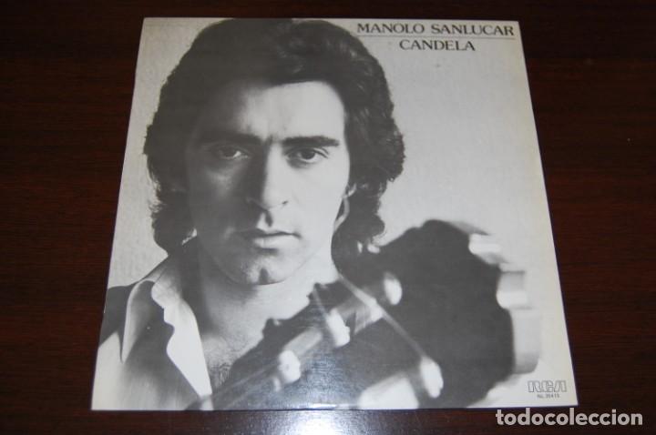 Discos de vinilo: MANOLO SANL&Uacute;CAR -CANDELA- - Foto 1