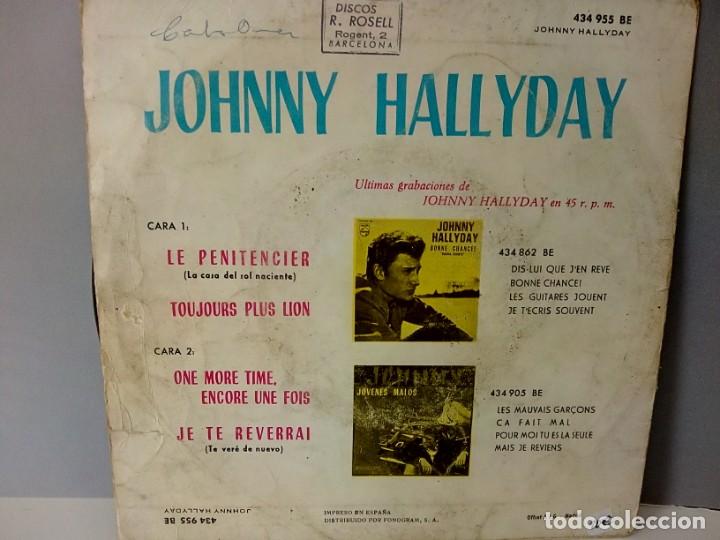 Discos de vinilo: JOHNNY HALLYDAY.- LE PENINTENCIER......... - Foto 2
