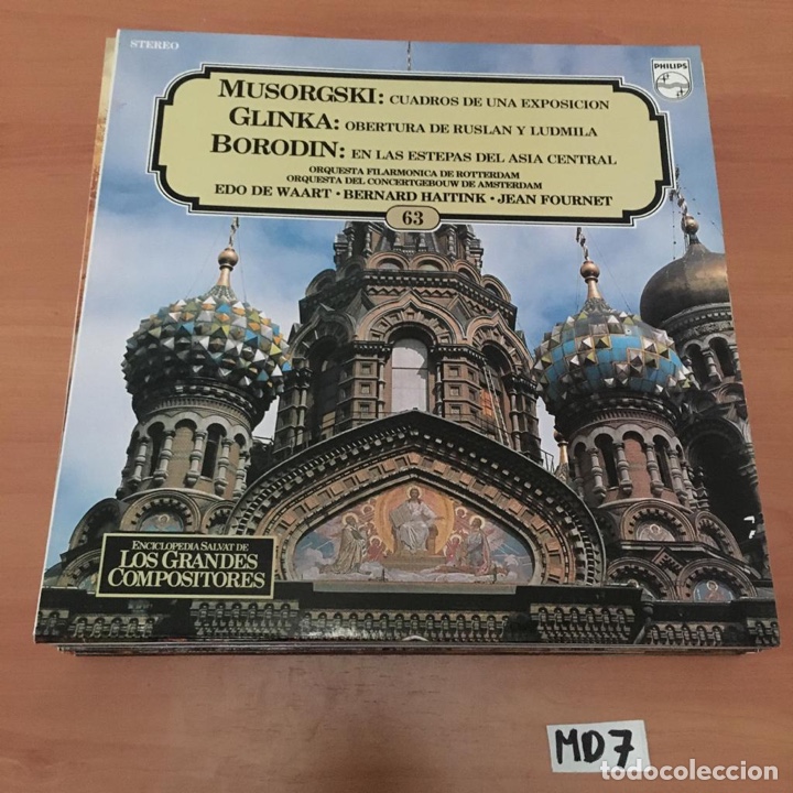 Discos de vinilo: Musorgski Glinka Borodin - Foto 1