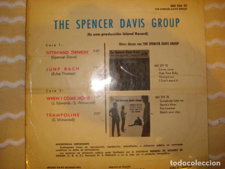 Discos de vinilo: THE SPENCER DAVIS GROUP, WHEN I COME HOME + 3 - Foto 2