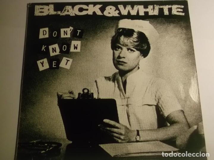 Discos de vinilo: BLACK & WHITE-DON&acute;T KNOW YET-VINILO EN EXCELENTE ESTADO - Foto 1