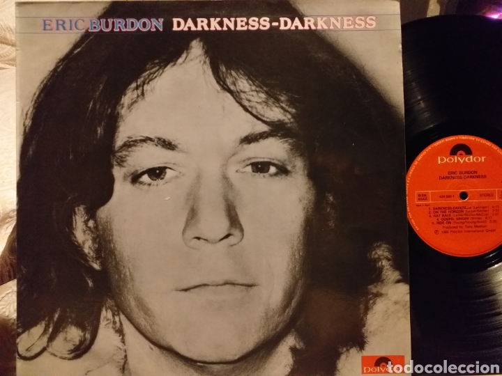 Discos de vinilo: ERIC BURDON DARKNESS-DARKNESS ESPA&Ntilde;A 1980 - Foto 1