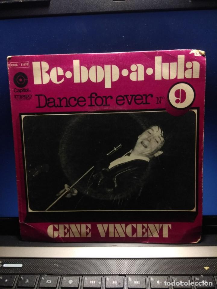 Discos de vinilo: SG GENE VINCENT : BE BOP A LULA - Foto 1