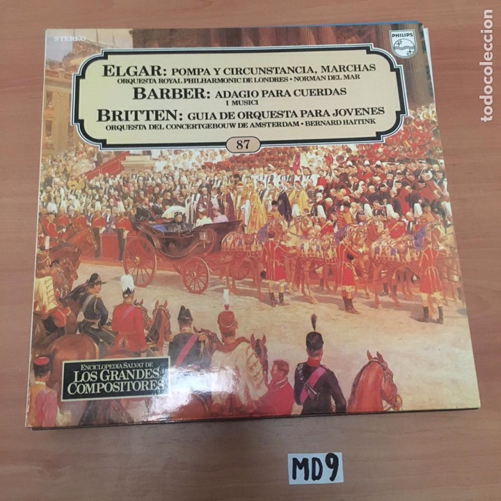Discos de vinilo: Elgar Barber Britten - Foto 1