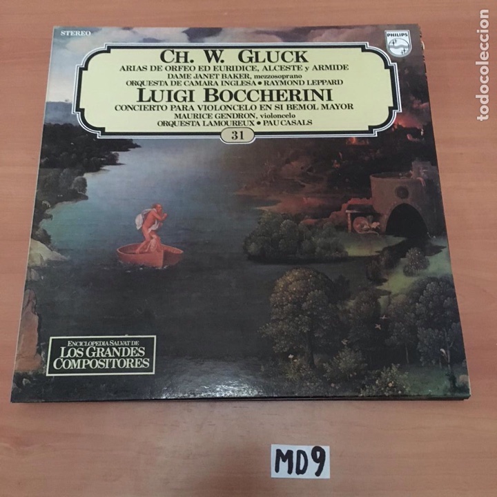 Discos de vinilo: CH. W. Gluck Luigi Boccherini - Foto 1