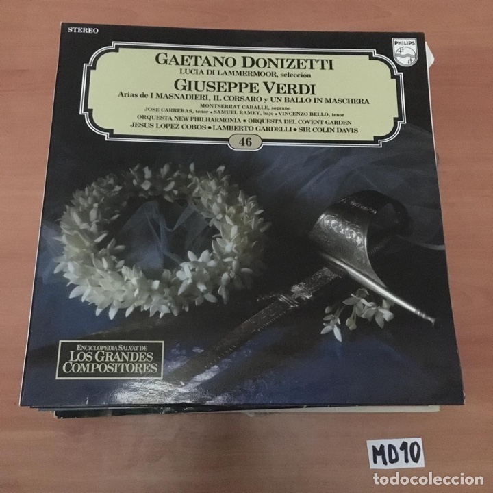 Discos de vinilo: Gaetano Donizetti Giuseppe Verdi - Foto 1