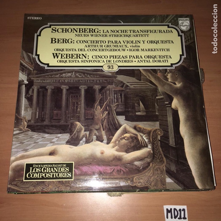 Discos de vinilo: Schonberg Berg Webern - Foto 1